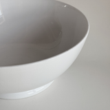 Ceramic antique XL Serving Bowl white 