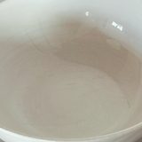 Ceramic antique XL Serving Bowl white 