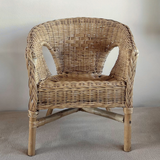 Poltrona bambino vimini