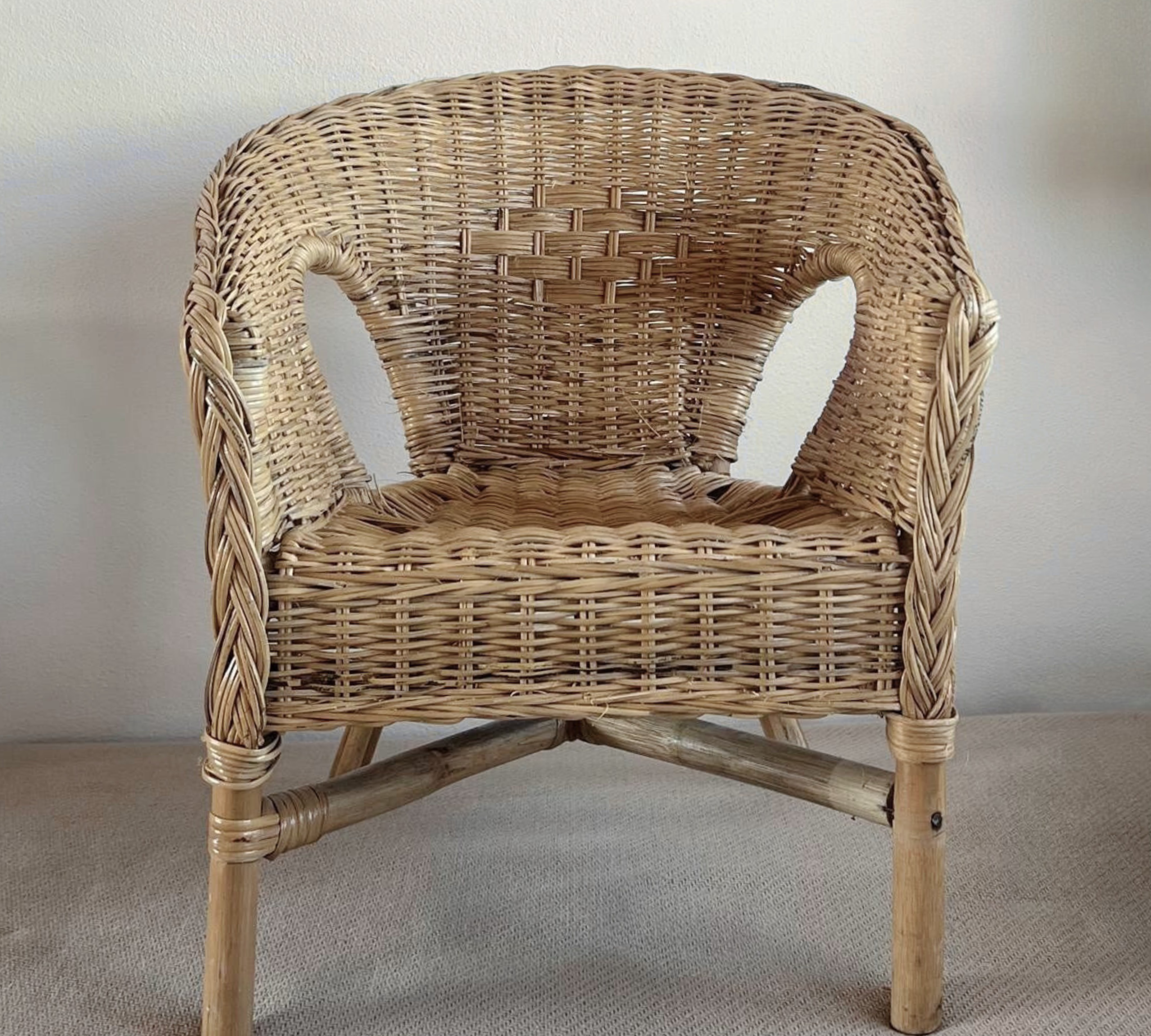 Children-wicker-chair-rattan - L'OFFICINA GENERAL STORE
