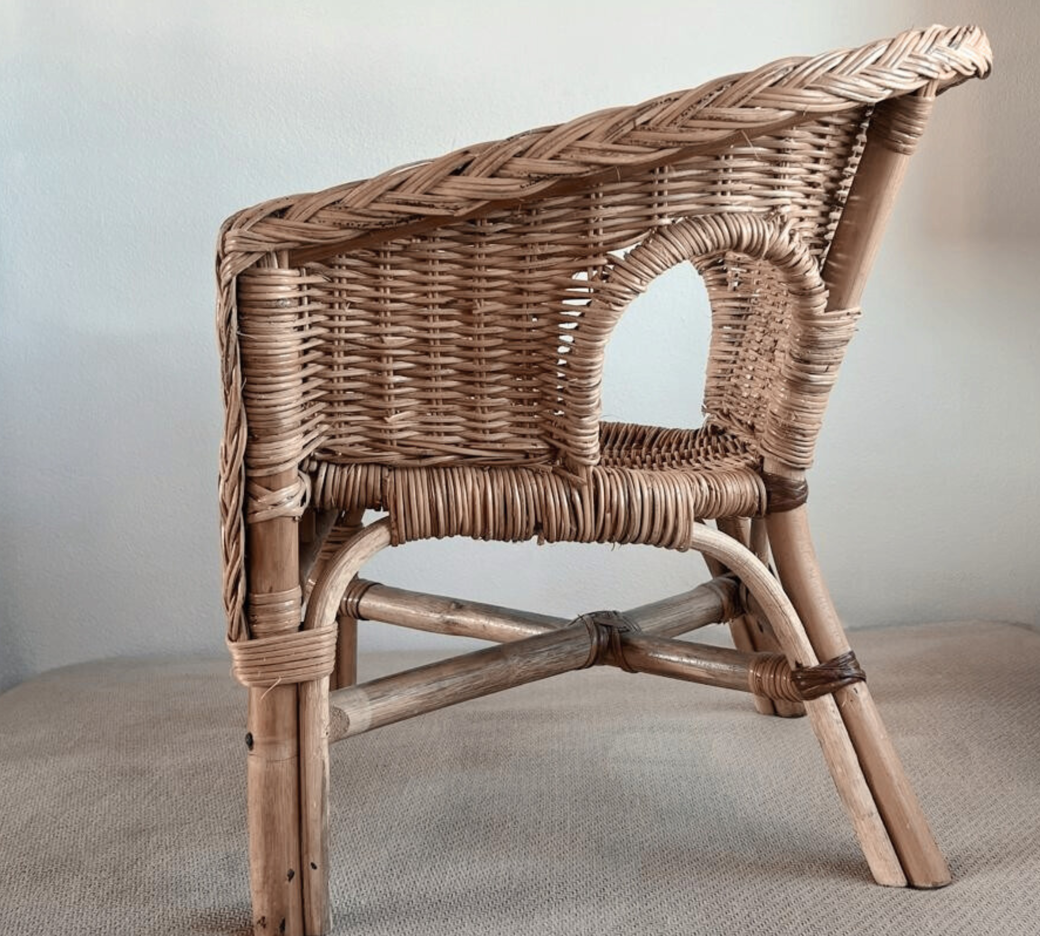 Children-wicker-chair-rattan - L'OFFICINA GENERAL STORE