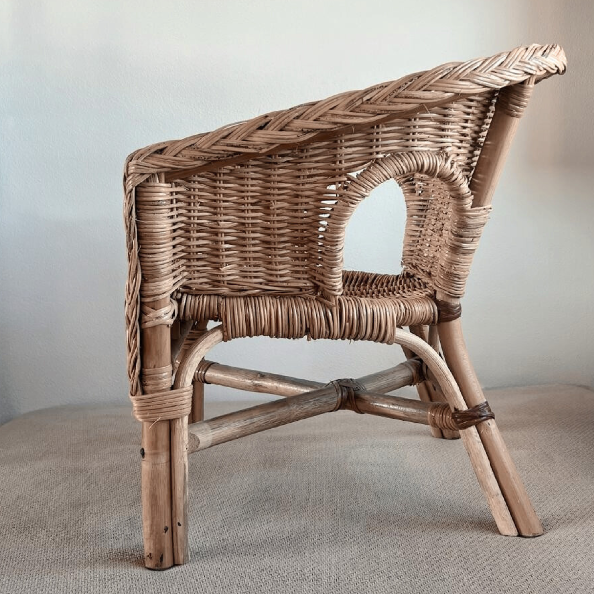 Children-wicker-chair-rattan - L'OFFICINA GENERAL STORE