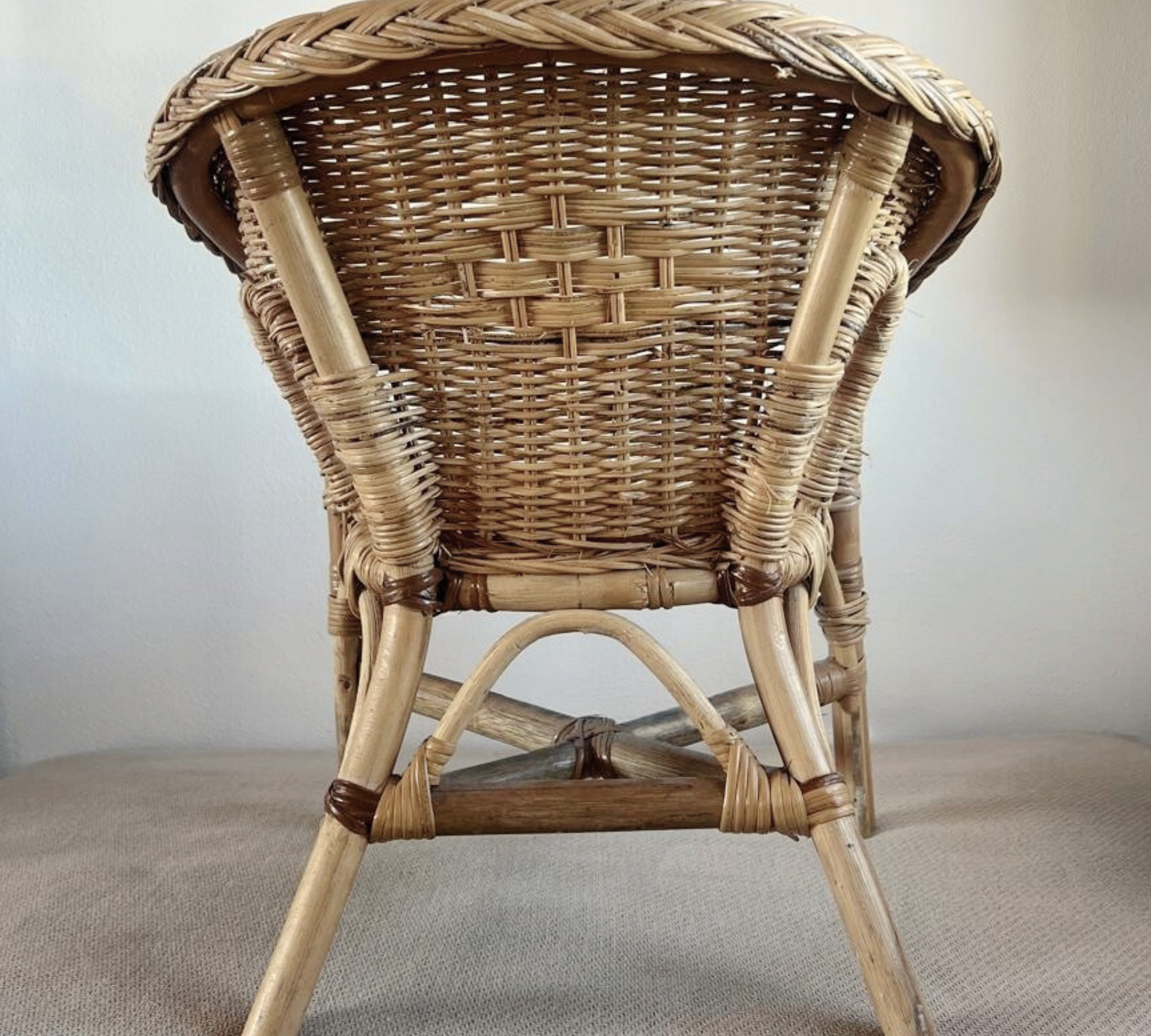Children-wicker-chair-rattan - L'OFFICINA GENERAL STORE