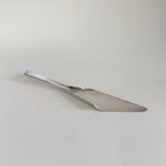 Silver-plated Christofle Lido cake server, 30.5 cm, weighted curved handle, designed by Lino Sabattini