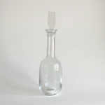 Cristal de Sèvres crystal carafe and stopper, 1L decanter, France