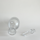 Cristal de Sèvres crystal carafe and stopper, 1L decanter, France