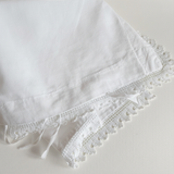 Federe con bordo all'uncinetto | Set di 2