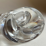 Crystal de Sèvres Twisted Stem Candle Holder