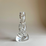 Crystal de Sèvres Twisted Stem Candle Holder