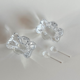 Daum Crystal salt cellar I Set of 2