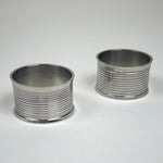 SET OF 2 | STAINLESS STEEL NAPKIN RINGS - L'Officina General Store