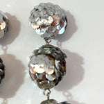 DISCOBALL SEQUIN CLIP EARRINGS - L'Officina General Store