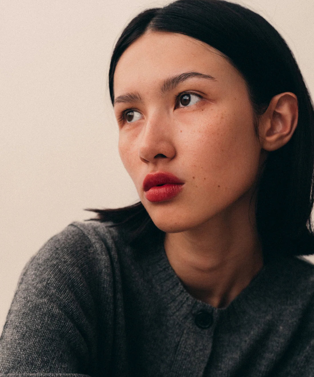 Summer Blush lip and cheek balm by ROWSE styled in natural light, plant-based mineral makeup