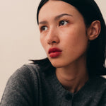 Summer Blush lip and cheek balm by ROWSE styled in natural light, plant-based mineral makeup