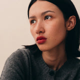 Summer Blush lip and cheek balm by ROWSE styled in natural light, plant-based mineral makeup