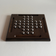 Dal Negro wooden Chinese solitaire board, Pre-Loved 1970s, made in Italy