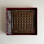 Pre-Loved Dal Negro Chinese solitaire board in solid wood, Very Good condition