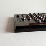 Chinese solitaire board in solid wood by Dal Negro, Pre-Loved Italian homeware, L'Officina