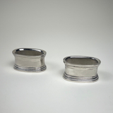 SET OF 2 | SILVER NAPKIN RINGS