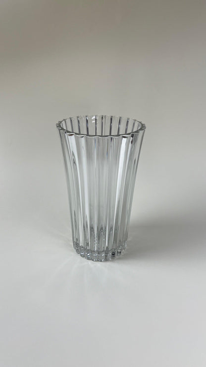 FRENCH CRYSTAL VASE