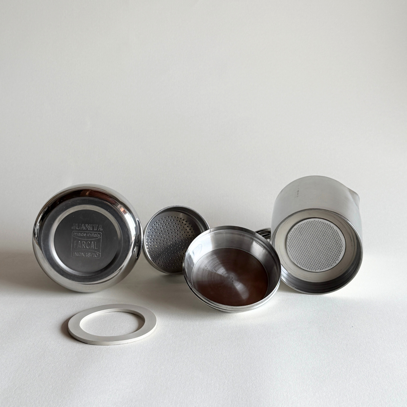 Farcal Juanita 18/10 stainless steel coffee maker