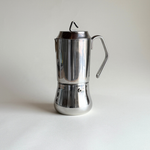 Rare silver stainless steel 4-6 cup coffee pot