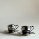 Tasse et soucoupe à expresso Farcal | Lot de 2