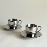 Tasse et soucoupe à expresso Farcal | Lot de 2