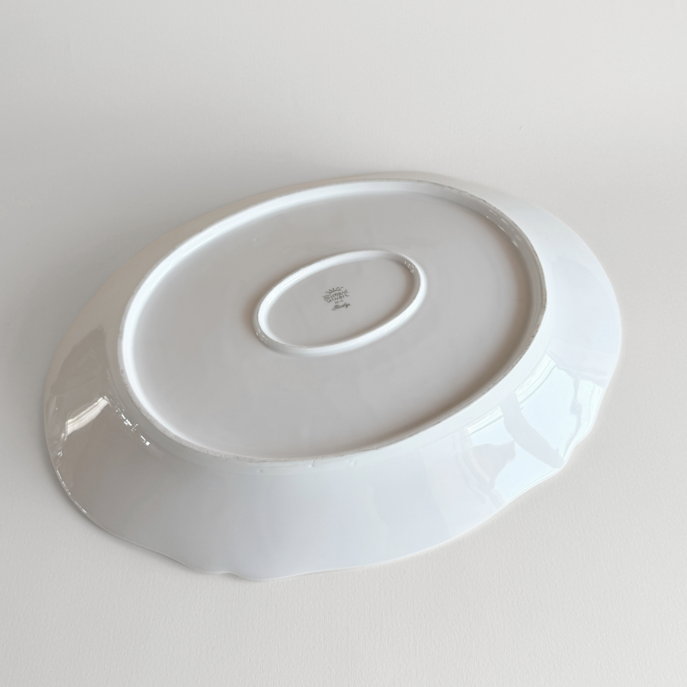 Ginori 1735 Ariston Oval Serving Dish | White