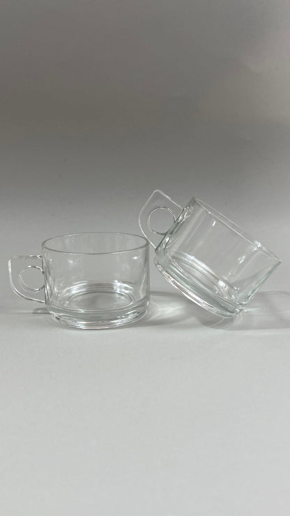 Glass stacking cup jo colombo