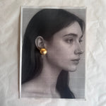 Gosse golden ball earrings