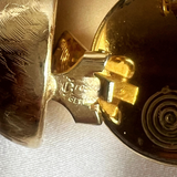 Grossé Round Clip earrings