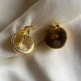 Grossé Round Clip earrings