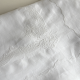 Hand-Embroidered Cotton King Bed Set – 1 Bedsheet & 2 Pillowcases