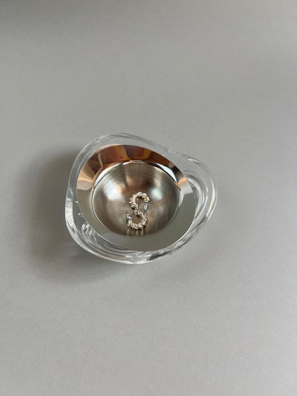 Stainless steel small trinket bowl by Prodotti Stella - L'Officina General Store 