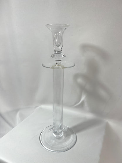 Tall Glass Candle Holder - L'Officina General Store 