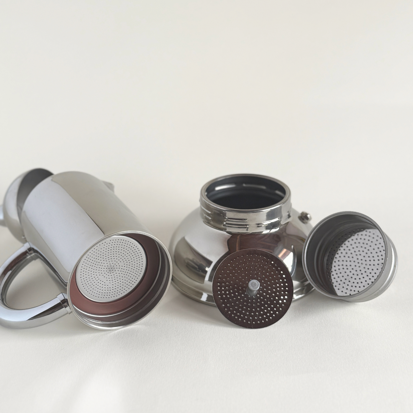 Inoxpran Prandelli Stovetop Moka silver
