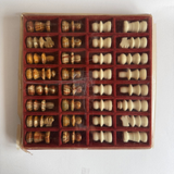 Italian 1970s Carrara Marble & Onyx Chess Set XL