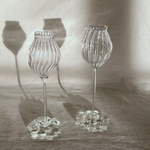 JUSTINE MENARD ORPHEE GLASS SET OF 2 