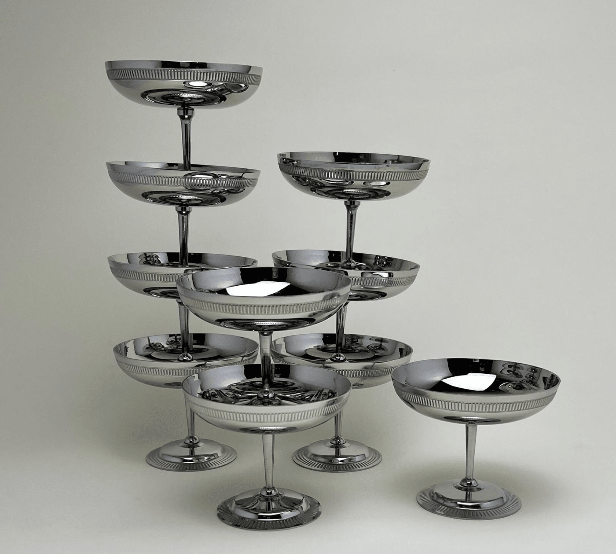 Jean Couzon I President I Polished Stainless Steel Cups I LA COUPE 20 - L'Officina General Store
