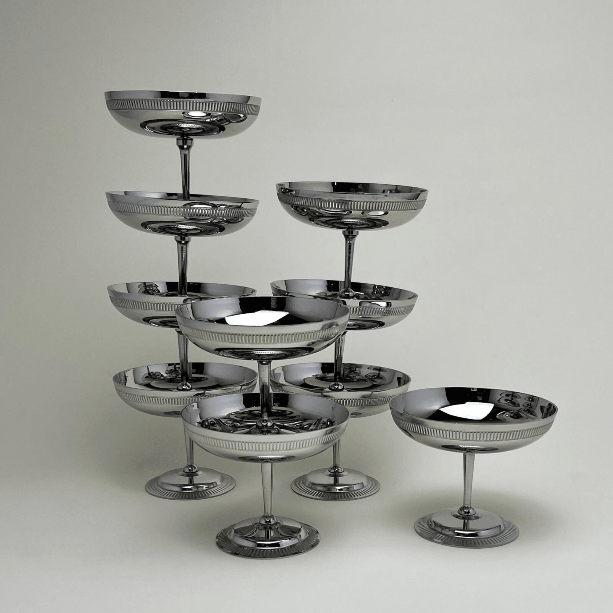 Jean Couzon I President I Polished Stainless Steel Cups I LA COUPE 20 - L'Officina General Store