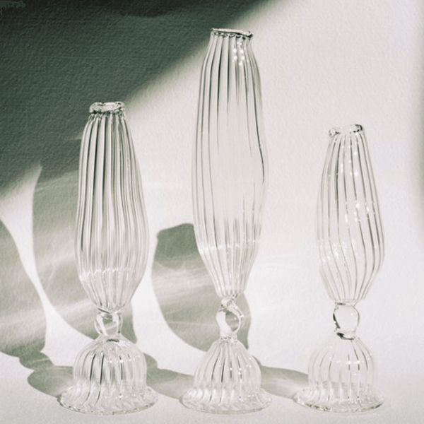 Justine Menard The Three Sisters Vases Borosilicate glass - L'Officina General Store