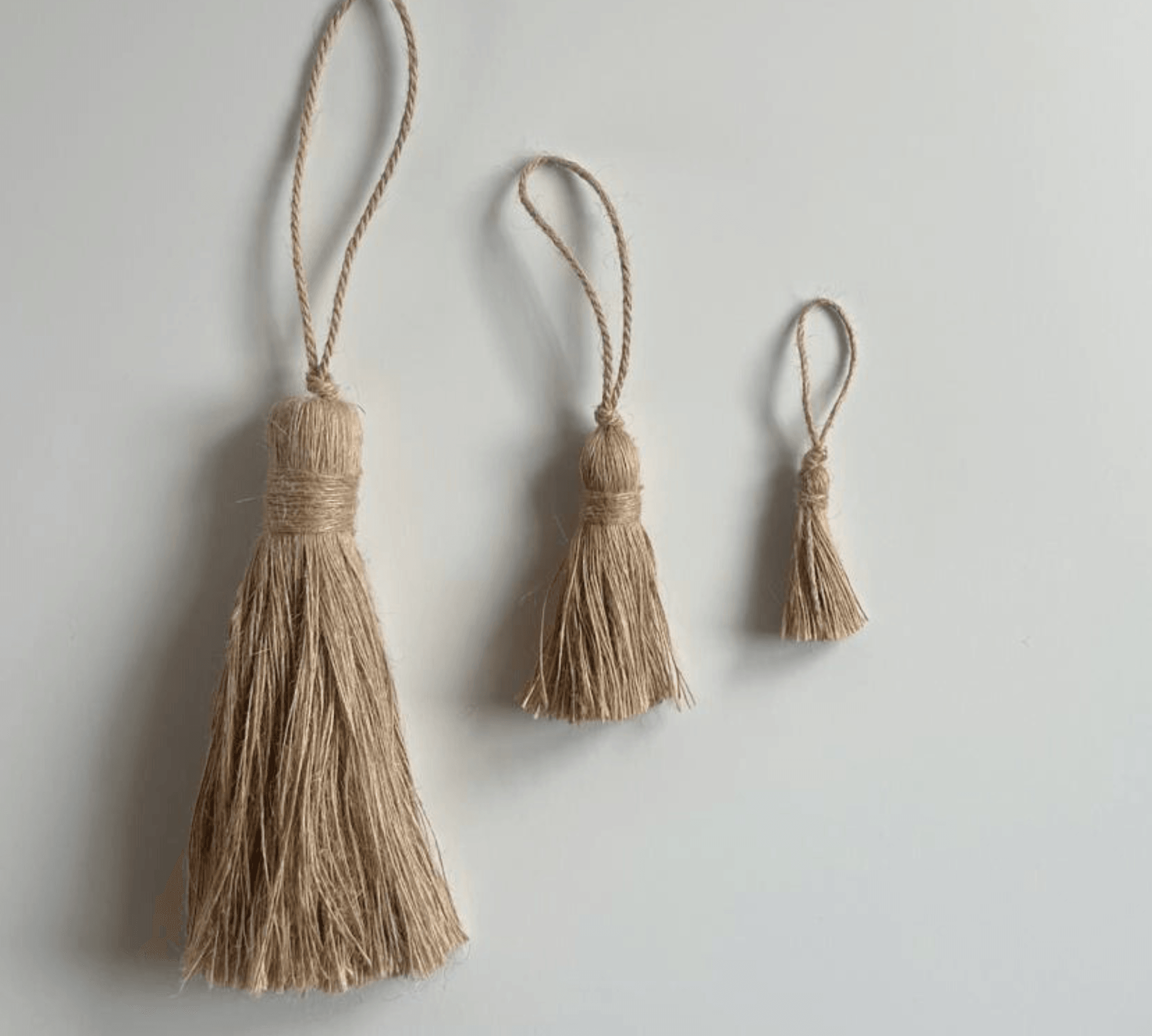 Natural Jute Tassel - L'Officina General Store