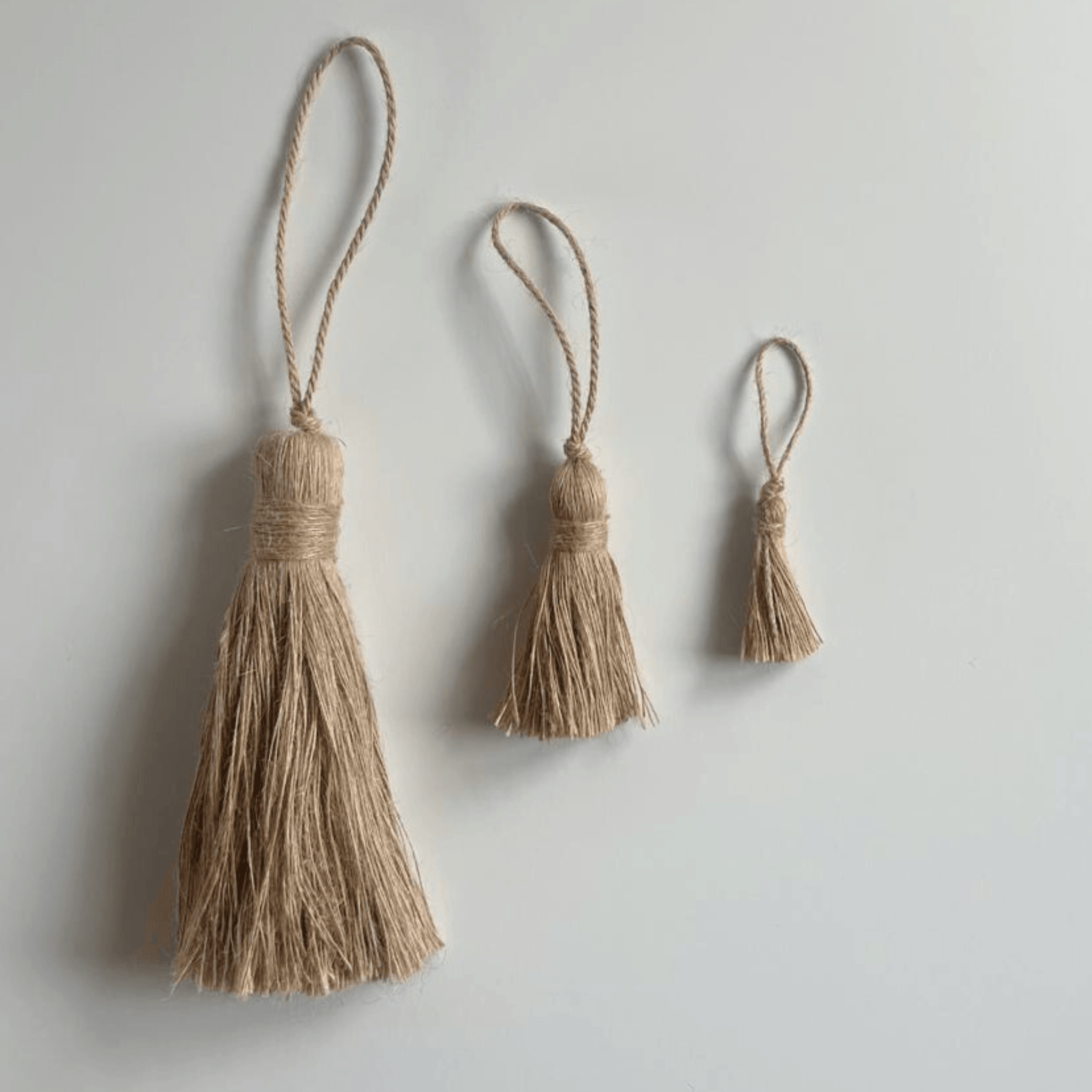 Natural Jute Tassel - L'Officina General Store