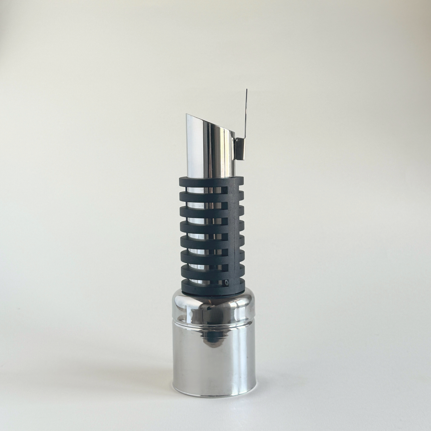 Vev Vigano Koncord 1980s stainless steel moka coffee maker