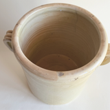 Pot à conserve ancien en céramique émaillée italienne I Grand Modèle I XIXe siècle