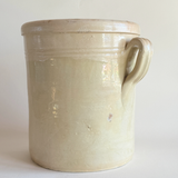 Pot à conserve ancien en céramique émaillée italienne I Grand Modèle I XIXe siècle