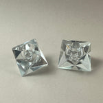 SET OF 2 I CRYSTAL PRISM CANDLE HOLDER - L'Officina General Store