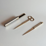 Lerche-Solingen Gold-Plated Desk Set