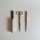 Lerche-Solingen Gold-Plated Desk Set